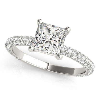 Square Engagement Ring M51092-E-5.5