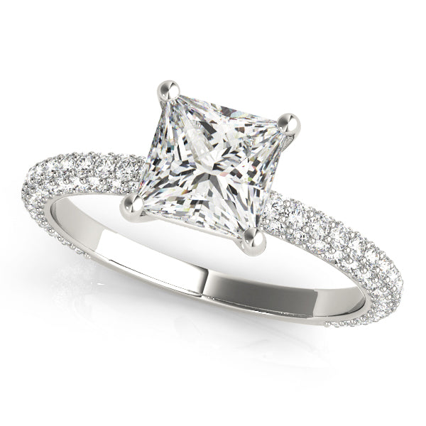 Square Engagement Ring M51092-E-6.5