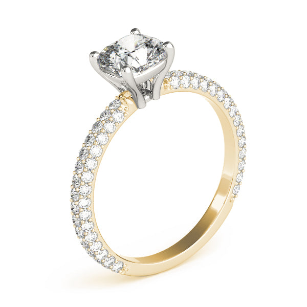 Cushion Engagement Ring M51093-E-5.5