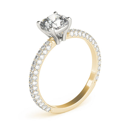 Cushion Engagement Ring M51093-E-5