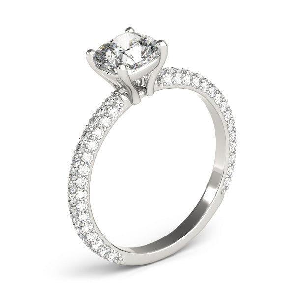 Cushion Engagement Ring M51093-E-6.5