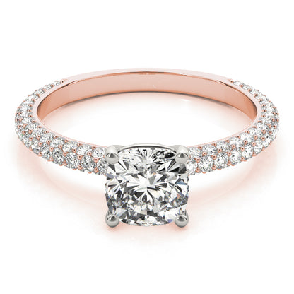 Cushion Engagement Ring M51093-E-7.5