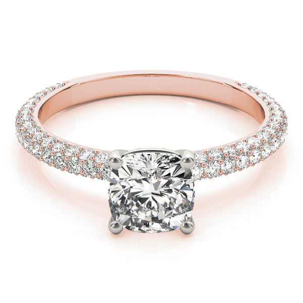 Cushion Engagement Ring M51093-E-6.5