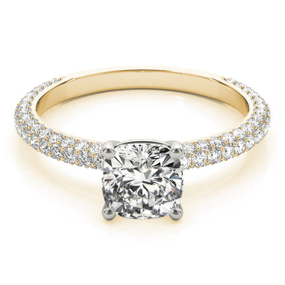 Cushion Engagement Ring M51093-E-5.5