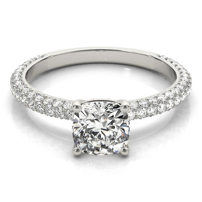 Cushion Engagement Ring M51093-E-5.5