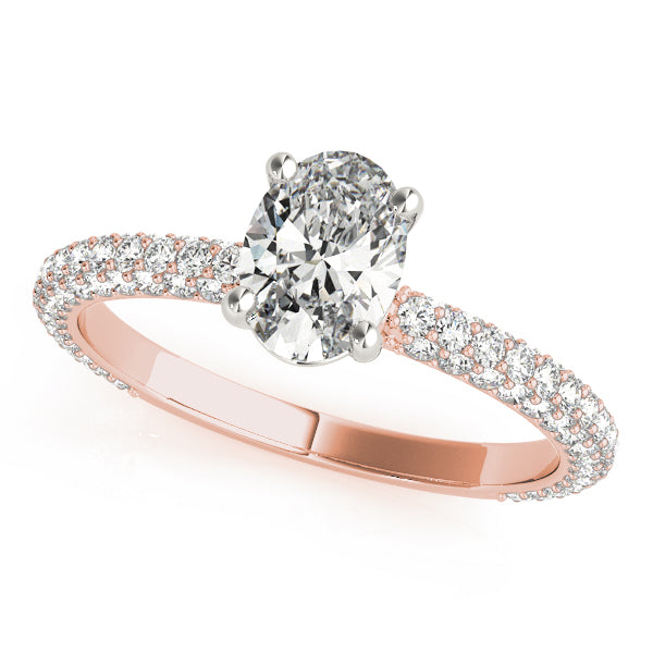 Oval Engagement Ring M51094-E-8.5X6.5