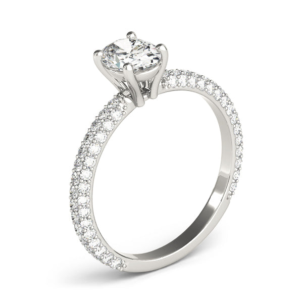 Oval Engagement Ring M51094-E-7.5X5.5