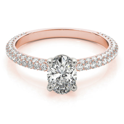 Oval Engagement Ring M51094-E-7.5X5.5