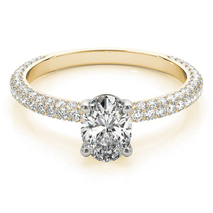 Oval Engagement Ring M51094-E-8.5X6.5
