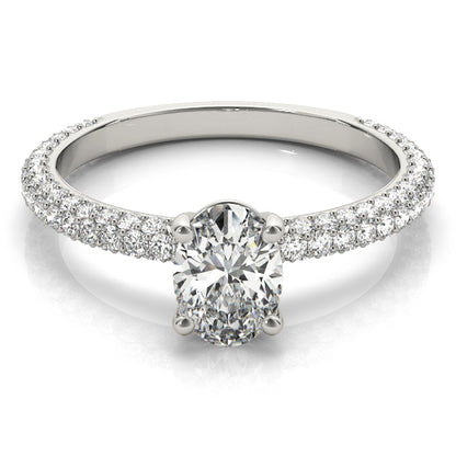 Oval Engagement Ring M51094-E-8.5X6.5