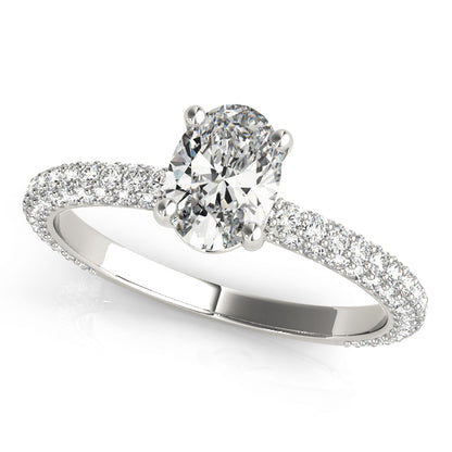 Oval Engagement Ring M51094-E-9X7