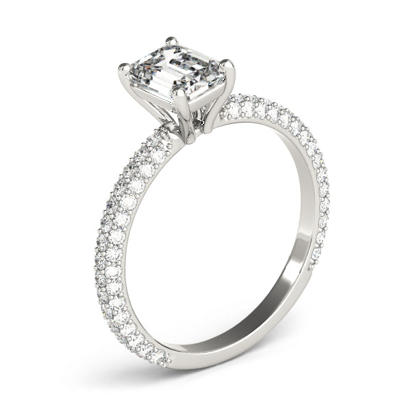 Emerald Cut Engagement Ring M51095-E-7X5