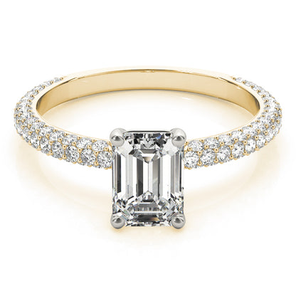 Emerald Cut Engagement Ring M51095-E-7X5