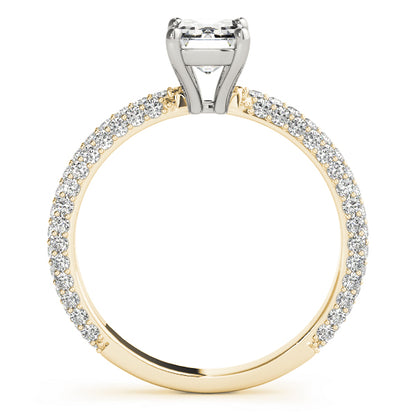 Emerald Cut Engagement Ring M51095-E-8.5X6
