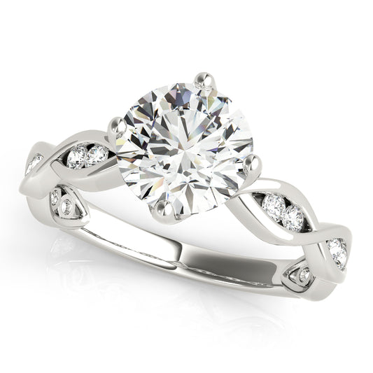 Round Engagement Ring M51105-E-11/4