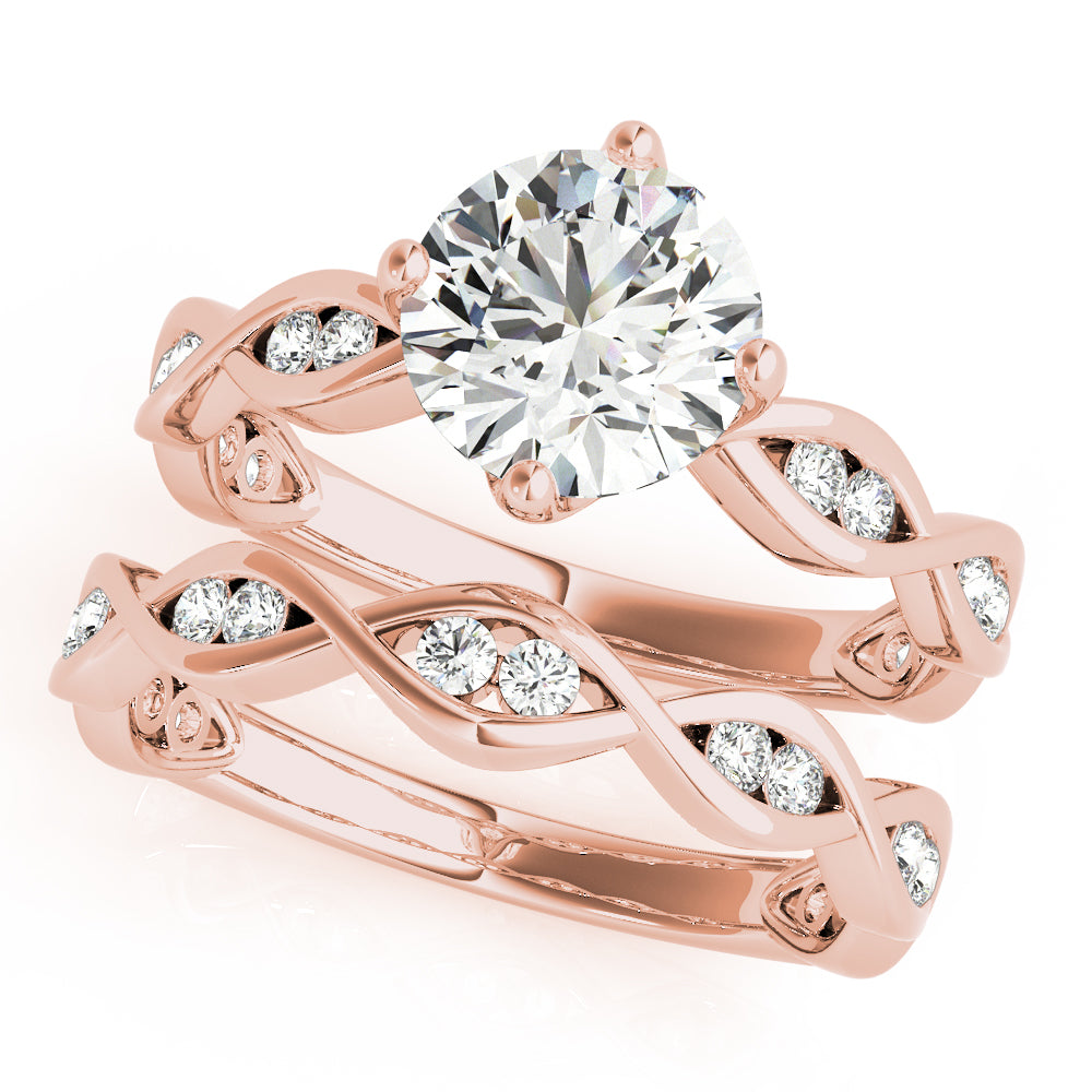 Round Engagement Ring M51105-E-11/4