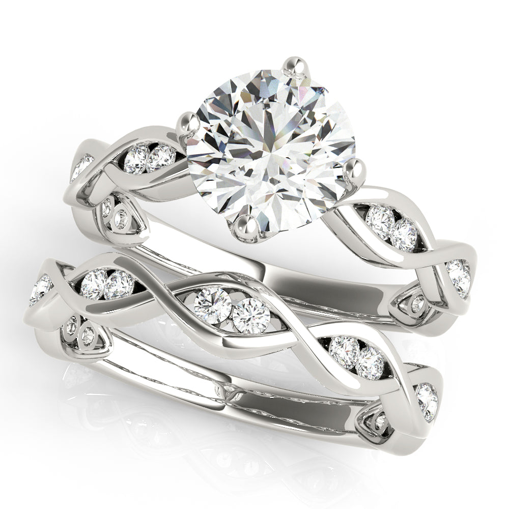 Round Engagement Ring M51105-E-11/4