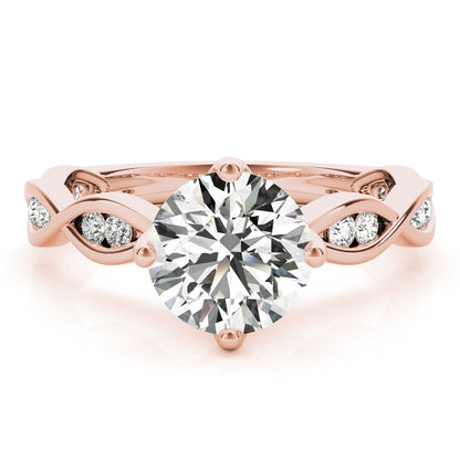 Round Engagement Ring M51105-E-11/4
