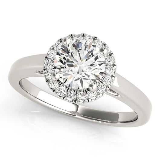 Round Engagement Ring M51106-E-3/4