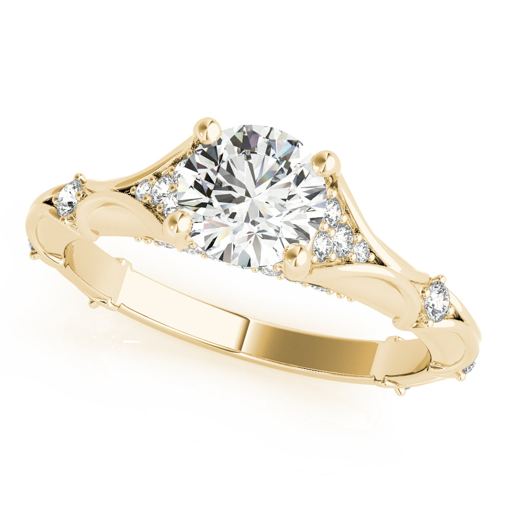 Round Engagement Ring M51108-E