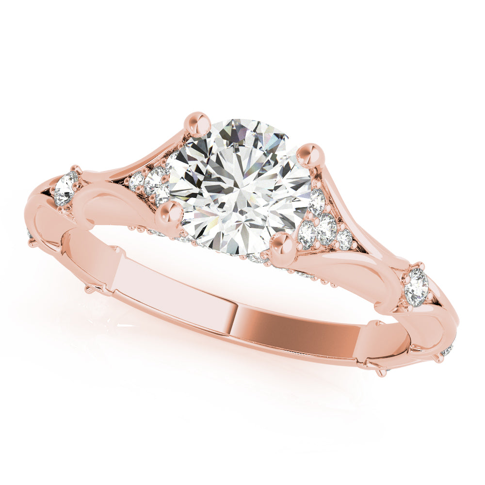 Round Engagement Ring M51108-E