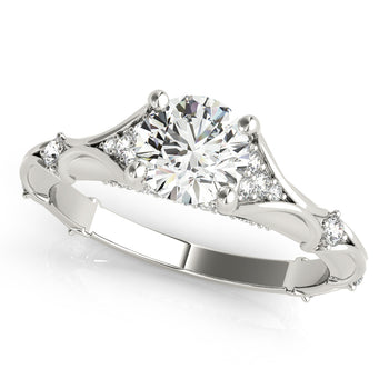 Round Engagement Ring M51108-E