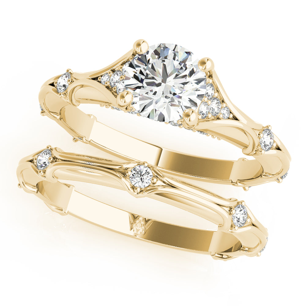 Round Engagement Ring M51108-E