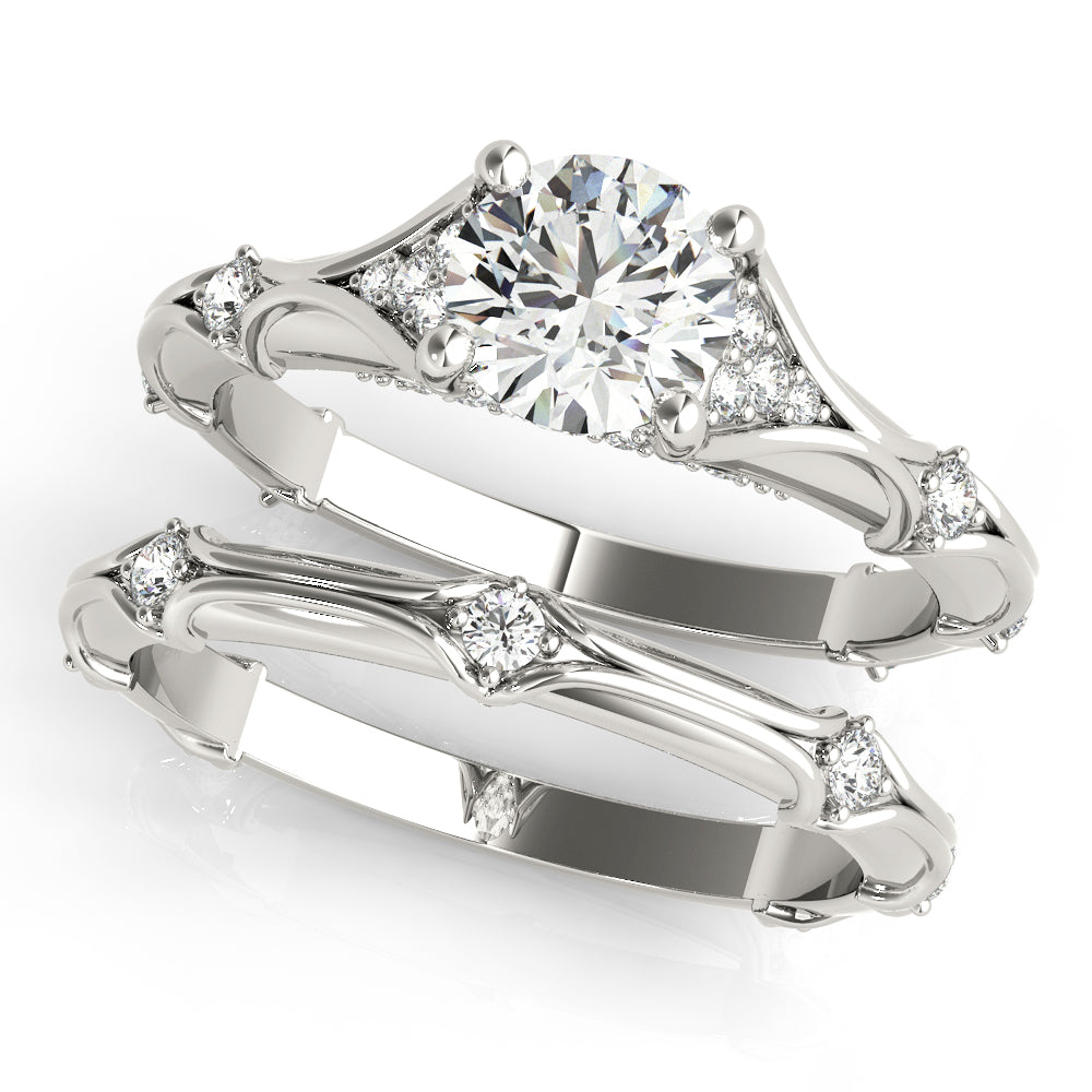 Round Engagement Ring M51108-E