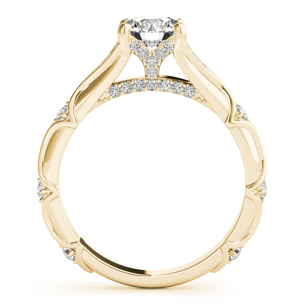 Round Engagement Ring M51108-E