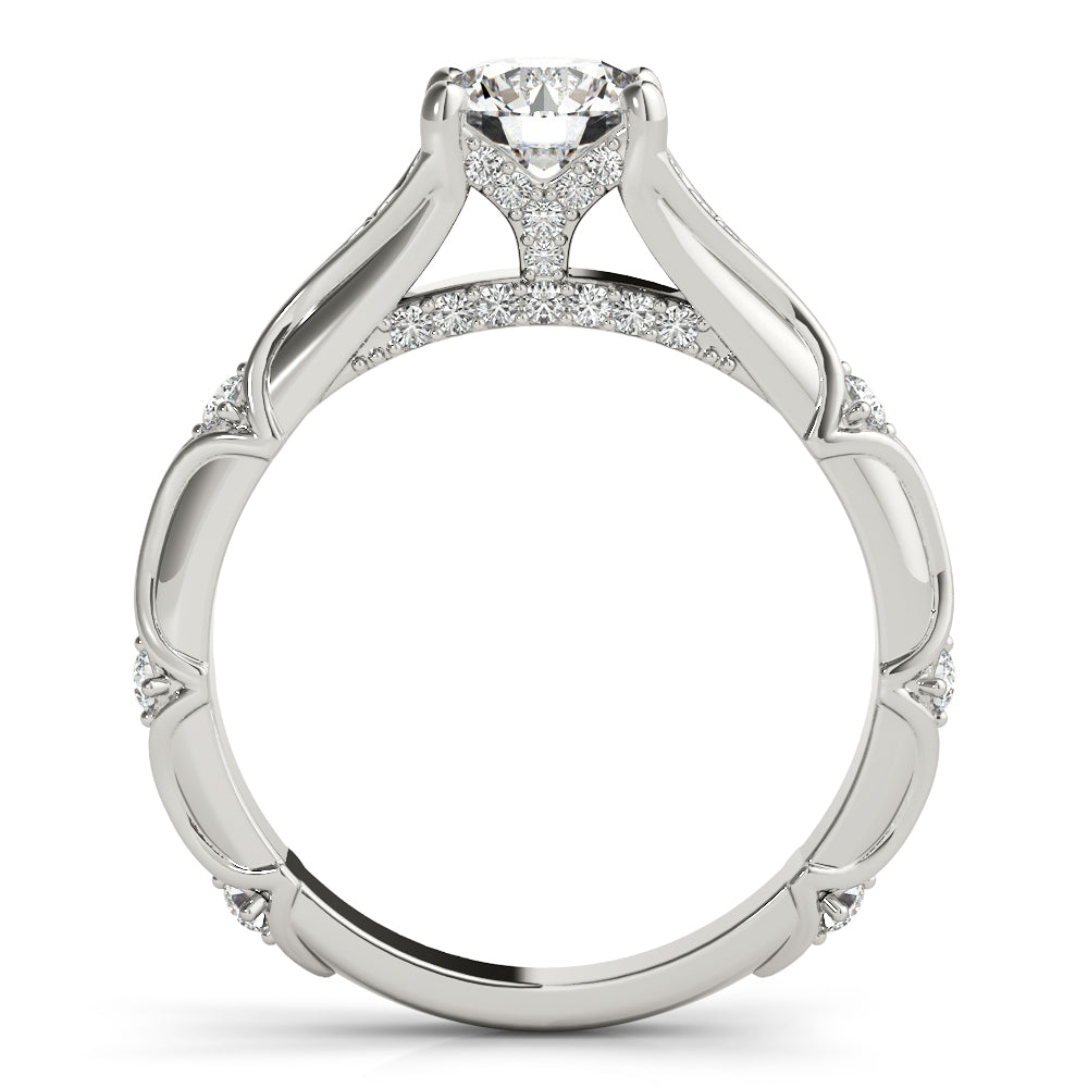 Round Engagement Ring M51108-E