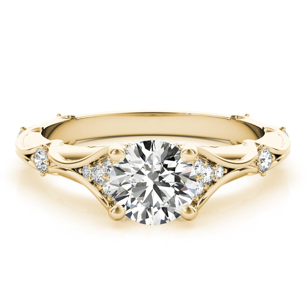 Round Engagement Ring M51108-E