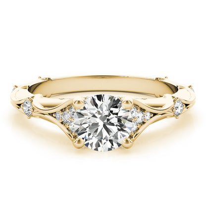 Round Engagement Ring M51108-E