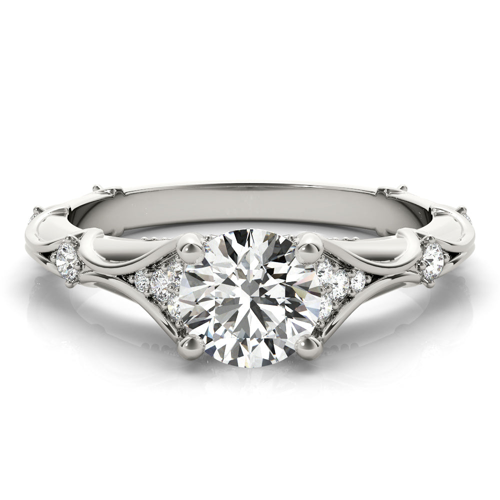 Round Engagement Ring M51108-E