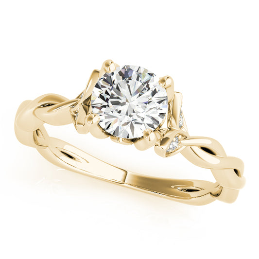 Round Engagement Ring M51112-E-1