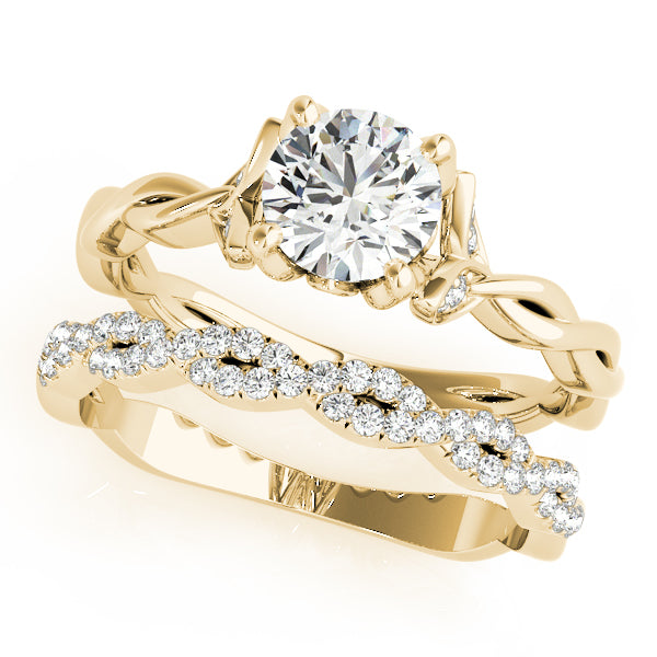 Round Engagement Ring M51112-E-1