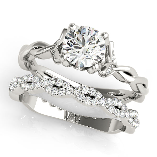 Round Engagement Ring M51112-E-1