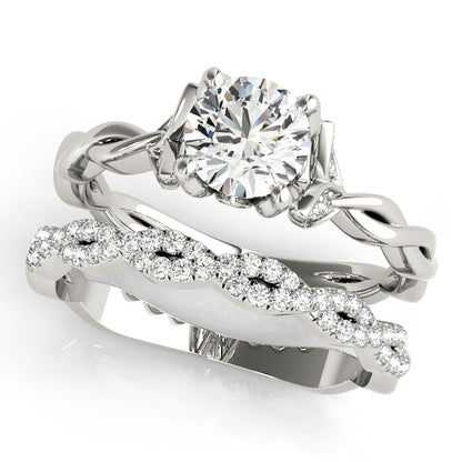 Round Engagement Ring M51112-E-1