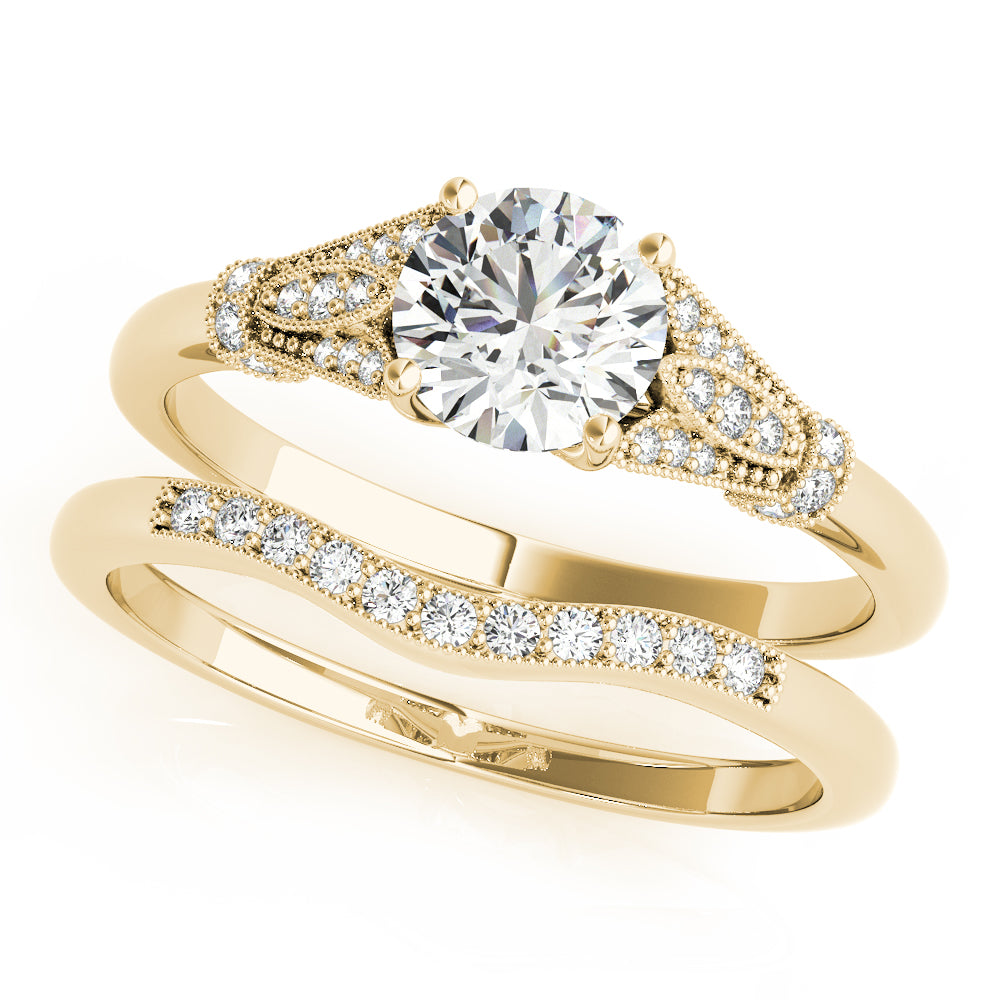 Round Engagement Ring M51118-E-11/2