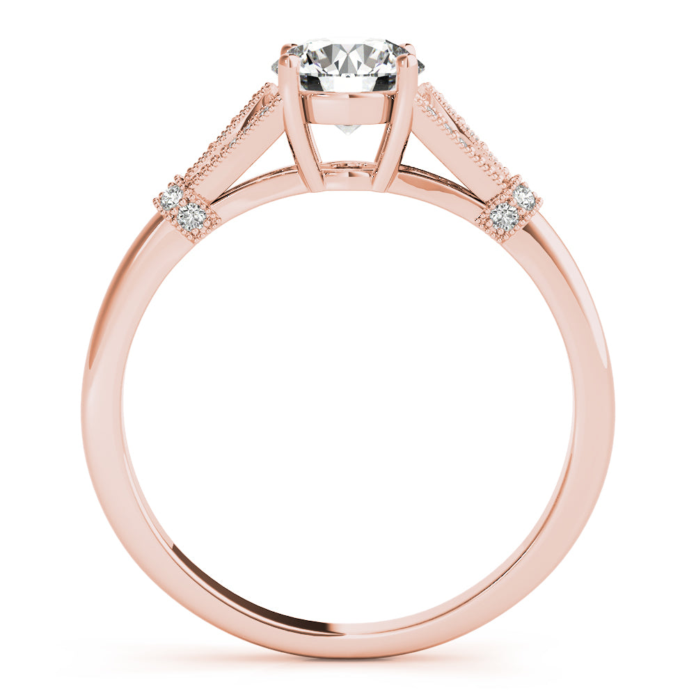 Round Engagement Ring M51118-E-11/2