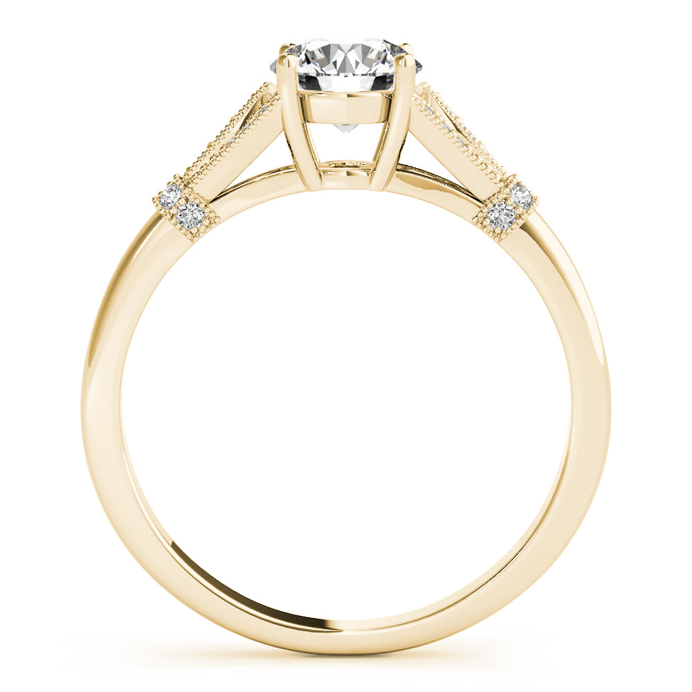Round Engagement Ring M51118-E-3/4