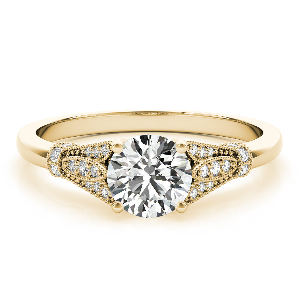 Round Engagement Ring M51118-E-11/2