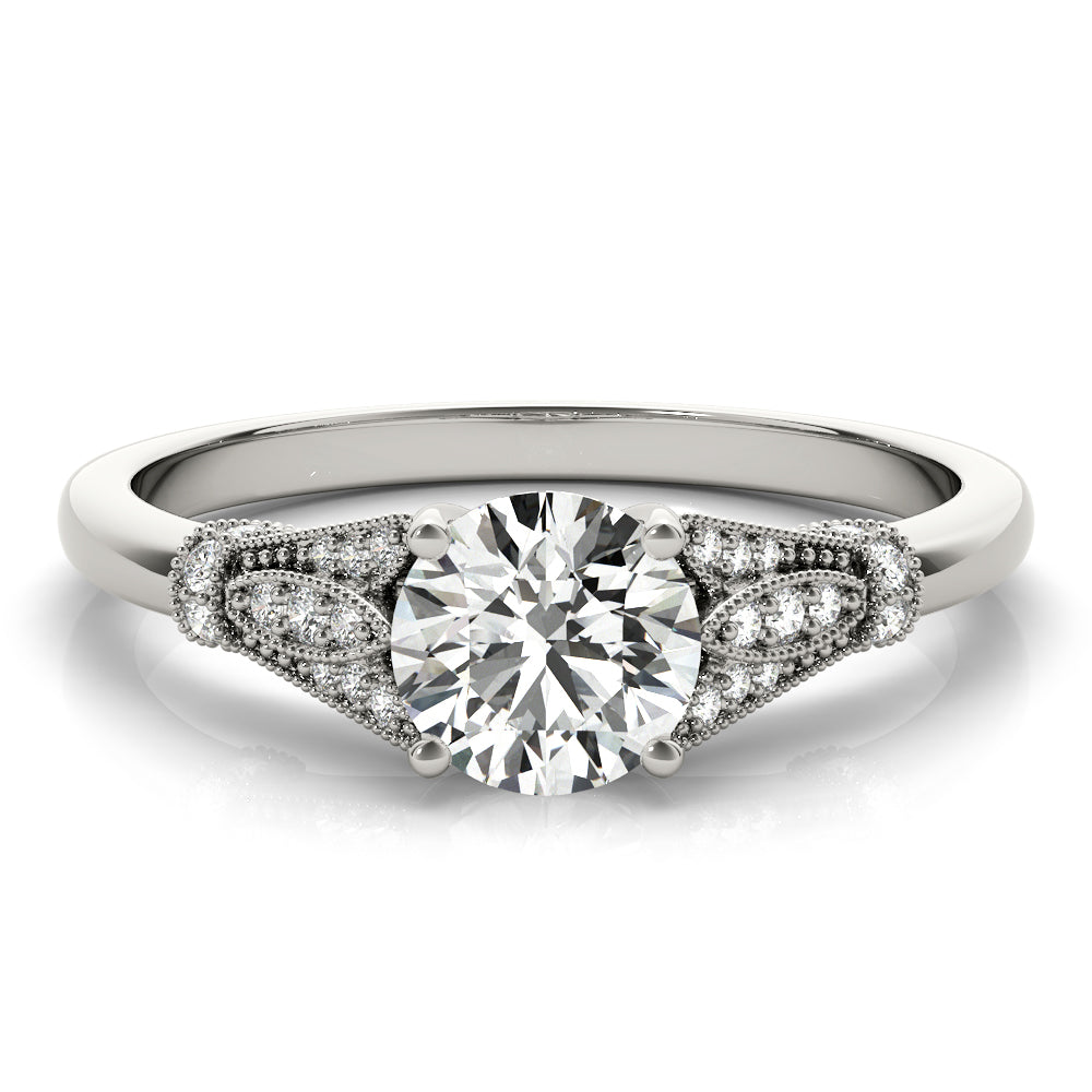 Round Engagement Ring M51118-E-11/2