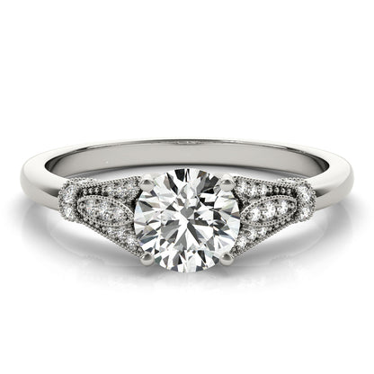 Round Engagement Ring M51118-E-3/4