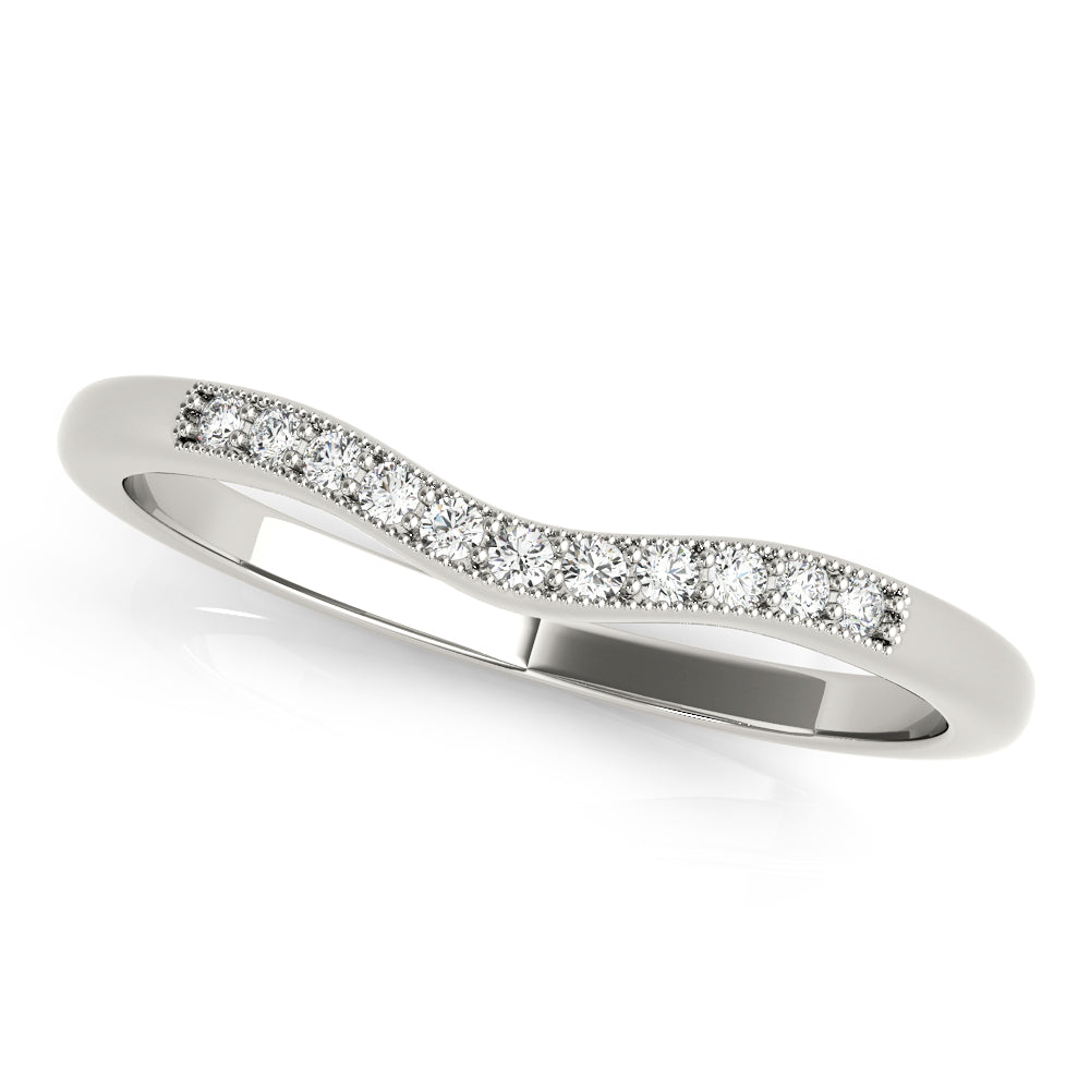 Wedding Band M51118-W-3/4
