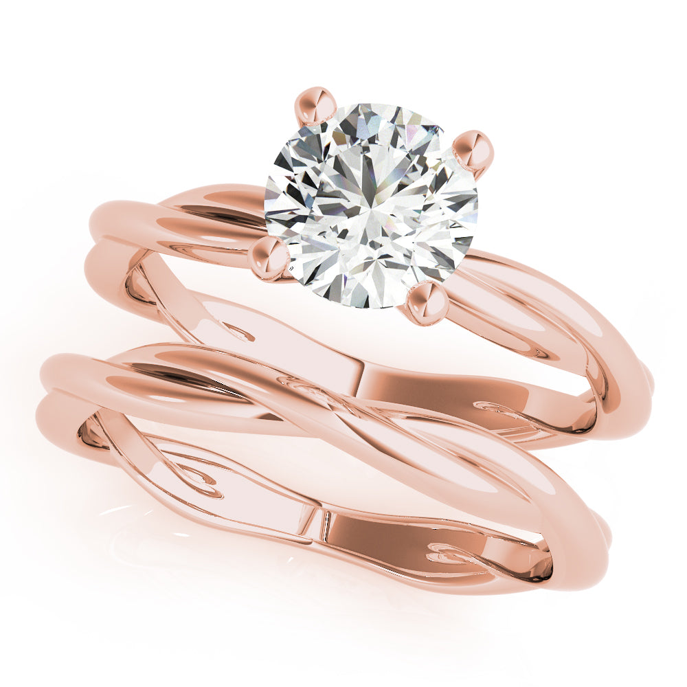 Round Engagement Ring M51120-E-1/2