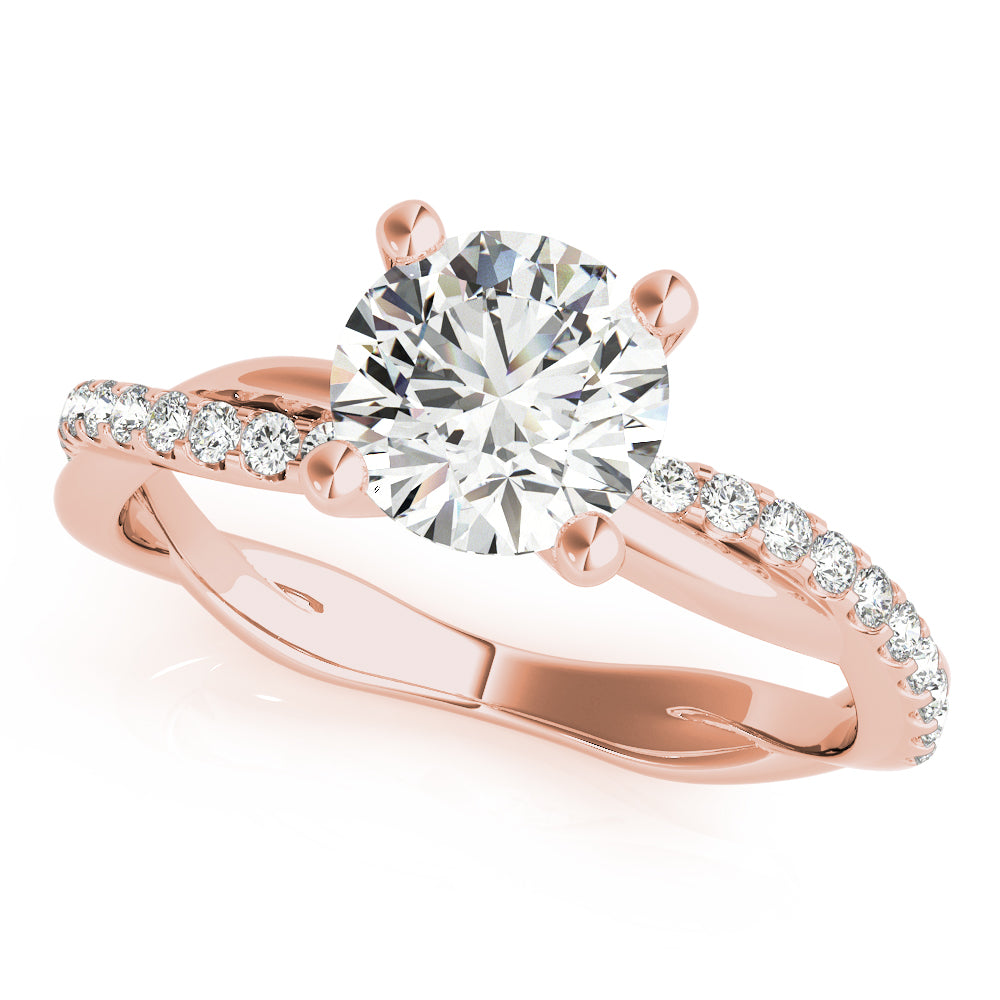Round Engagement Ring M51121-E-3/4