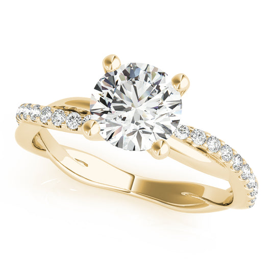 Round Engagement Ring M51121-E-1/4