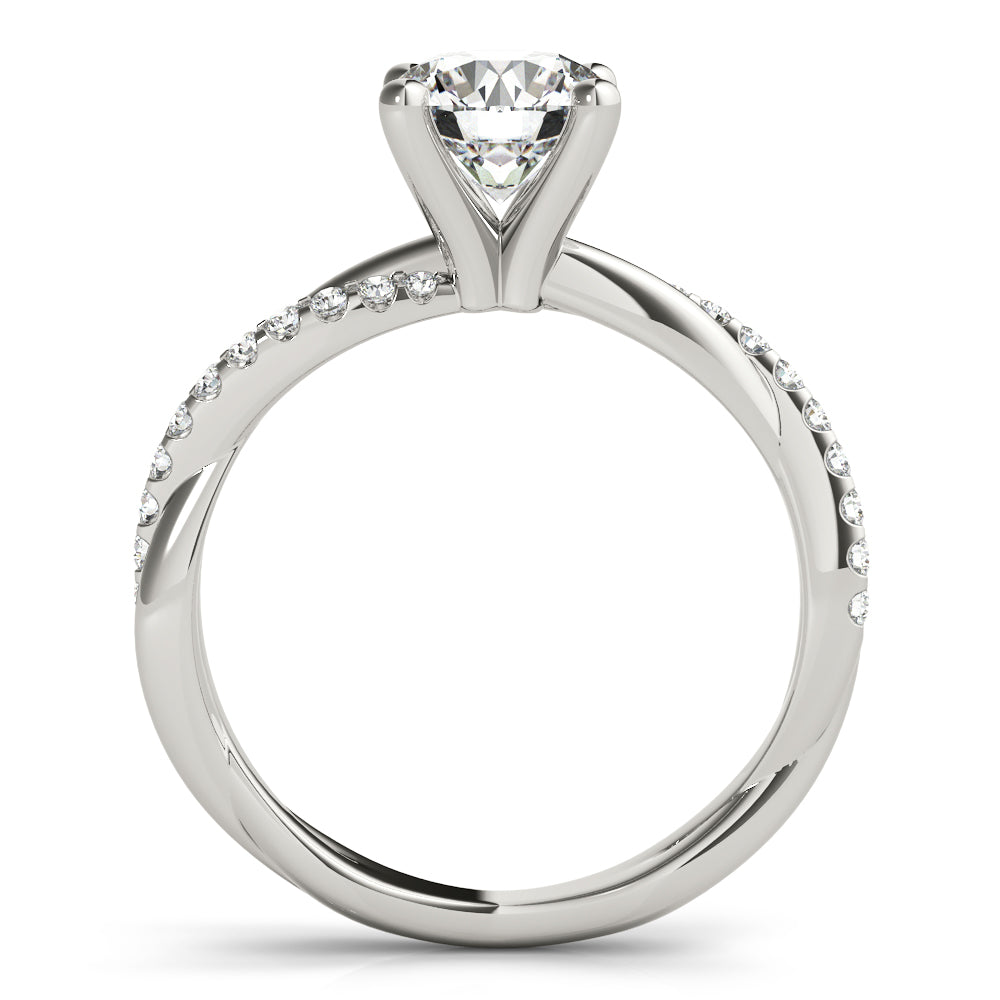 Round Engagement Ring M51121-E-11/2