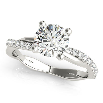 Round Engagement Ring M51121-E-11/2