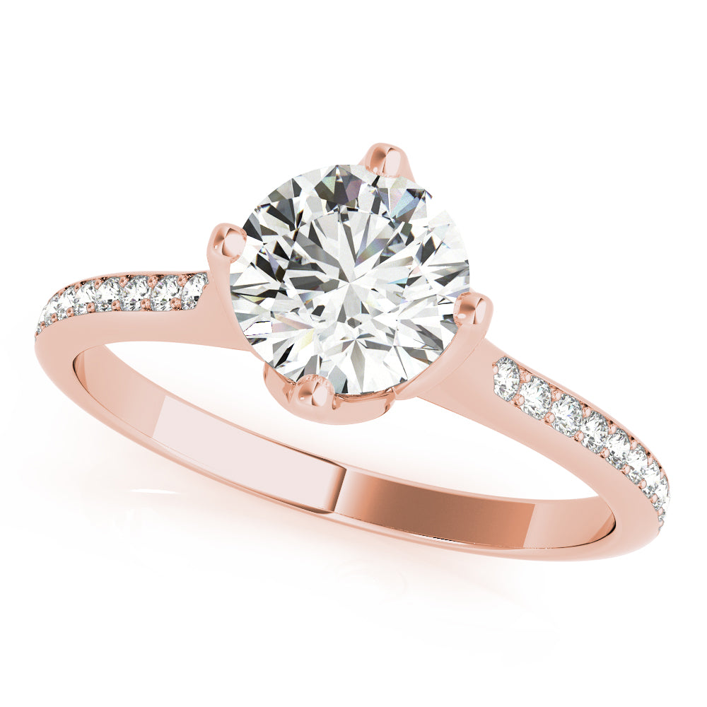 Round Engagement Ring M51122-E-1